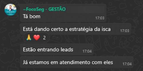 Print Depoimento - Fabricio (FocoSeg)