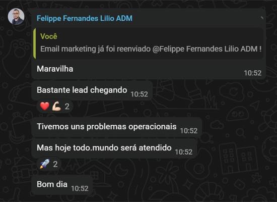 Print Depoimento - Felippe