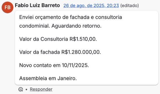 Mensagem WhatsApp - T&N ENGENHARIA